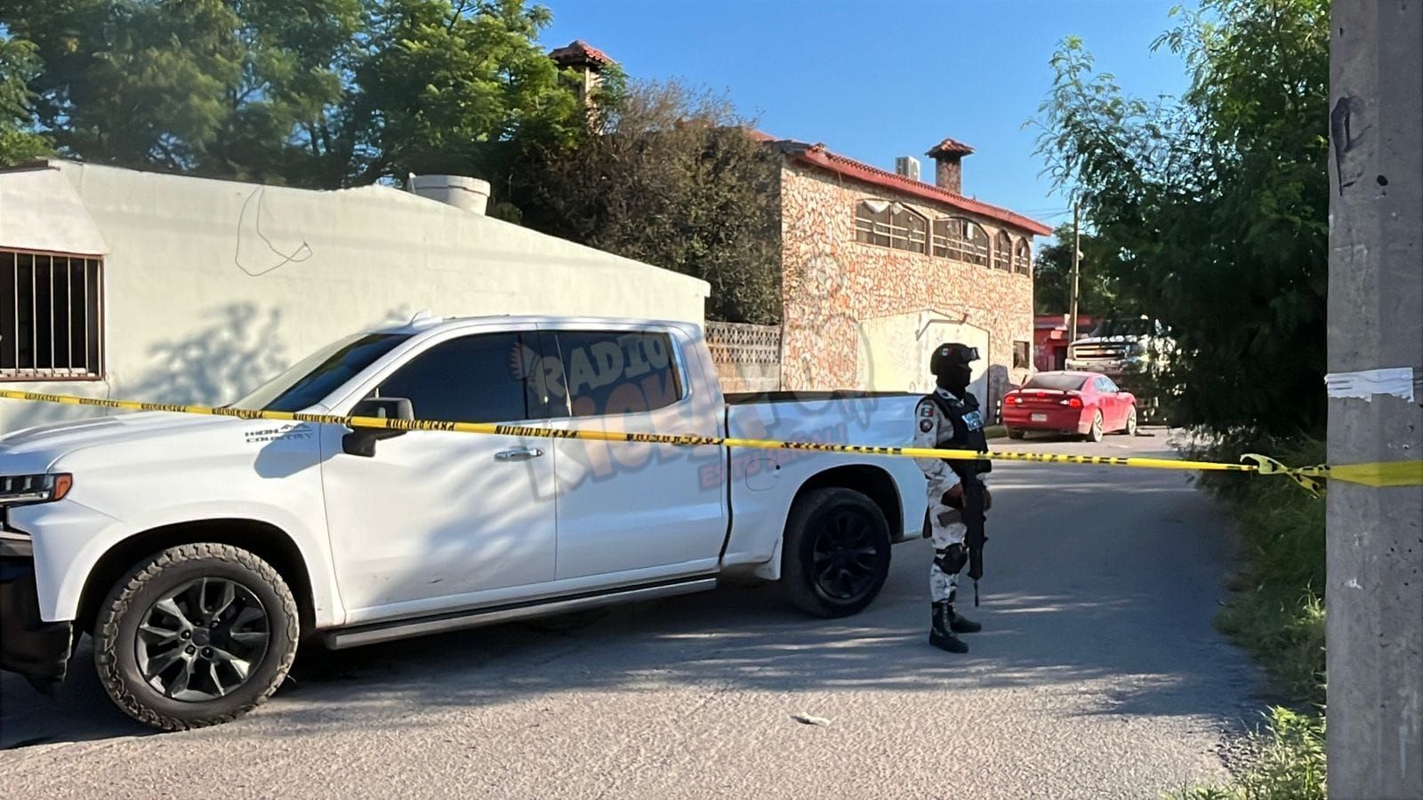 Fuerte movilización de autoridades sorprendió a los habitantes del sector La Nogalera de Múzquiz