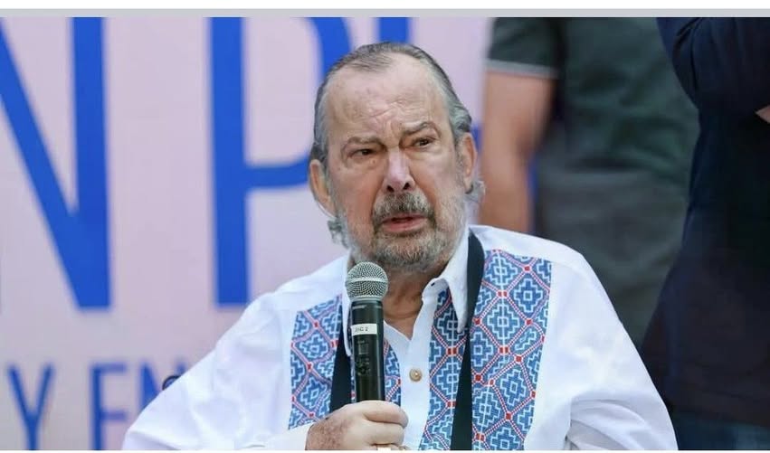 Murió Mauricio Fernández Alcalde de San Pedro Garza García Nuevo León.