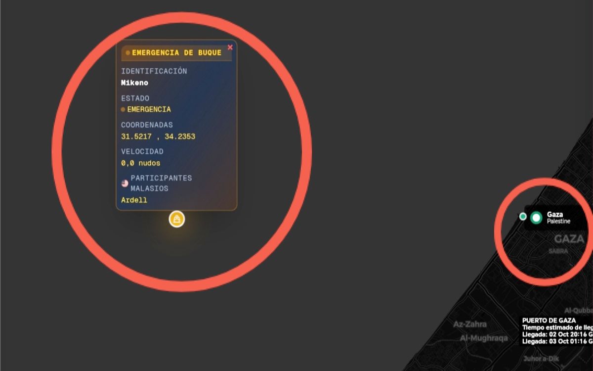 Mikeno y otras embarcaciones avanzan hacia Gaza pese a bloqueo israelí
