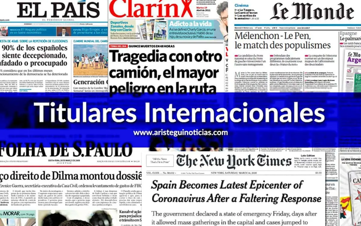 Ataques EU deja 14 muertos a borde de barcos frente a la costa del pacífico; El monstruo Melissa azota Jamaica con su máxima fuerza y más | Primeras planas del mundo 29/10/2025