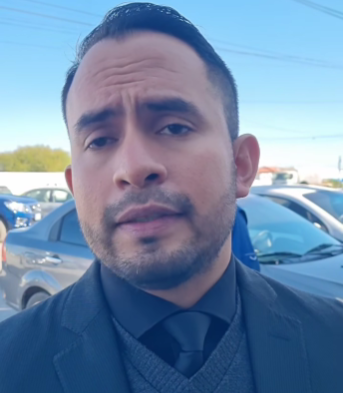 El delegado regional de la Fiscalía Diego Garduño está en Múzquiz atendiendo personalmente a los ciudadanos.