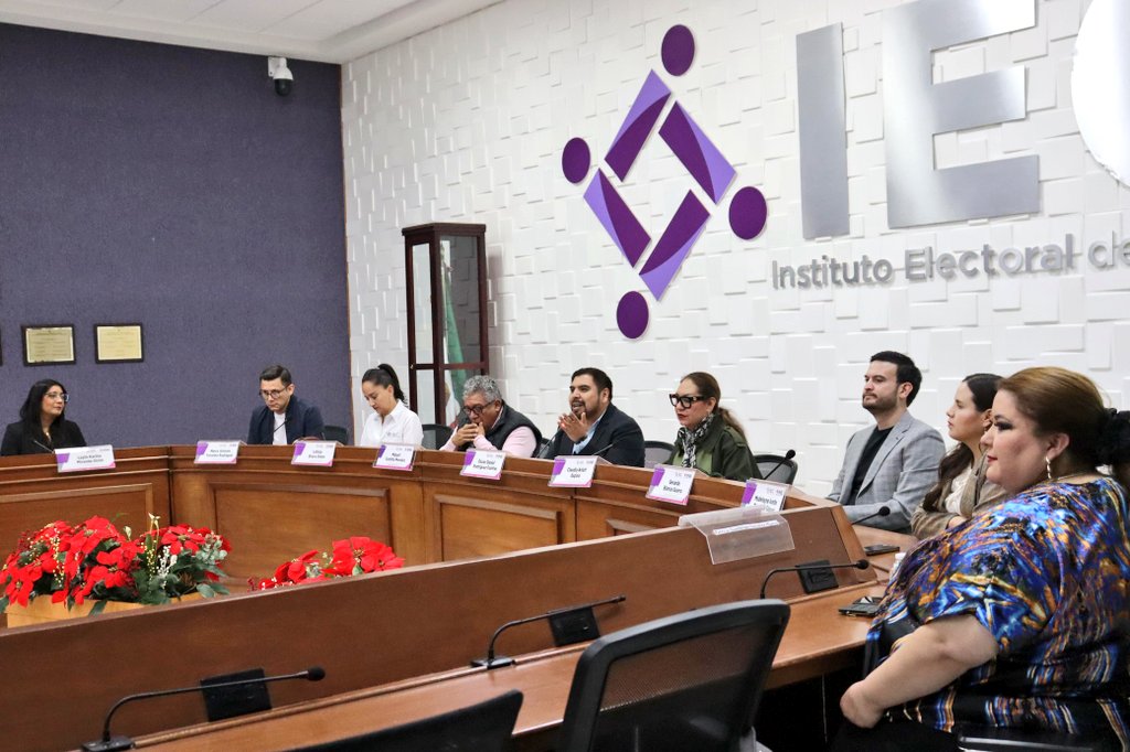 Reciben Comités Distritales del IEC mensaje previo al arranque del Proceso Electoral 2025-2026