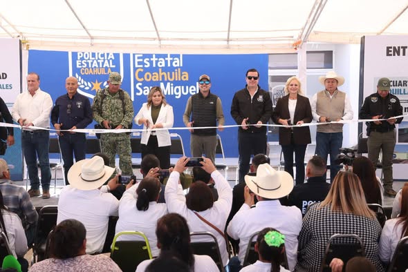 *ENTREGA GOBERNADOR 3 CUARTELES MÁS PARA BLINDAR COAHUILA*