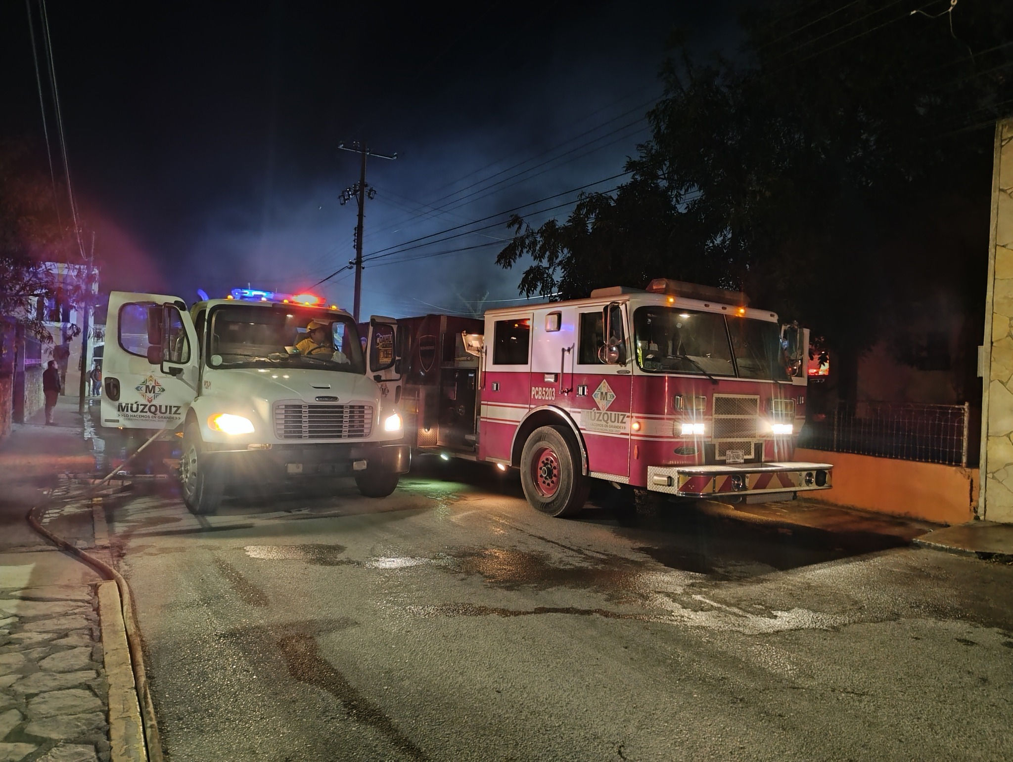 Se registró un incendio en las antiguas oficinas de JAAPAM
