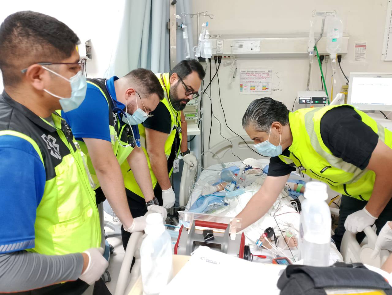 TRASLADAN A MENOR DE EDAD A GALVESTON PARA ATENCIÓN OPORTUNA