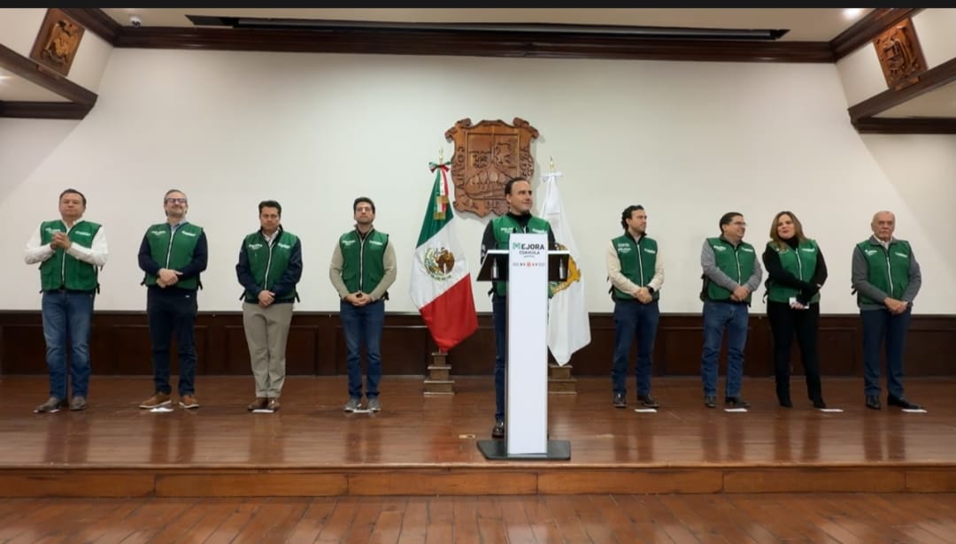 Refuerza Manolo Jiménez blindaje en la frontera: Coahuila llegará a 10,000 elementos de seguridad este 2026