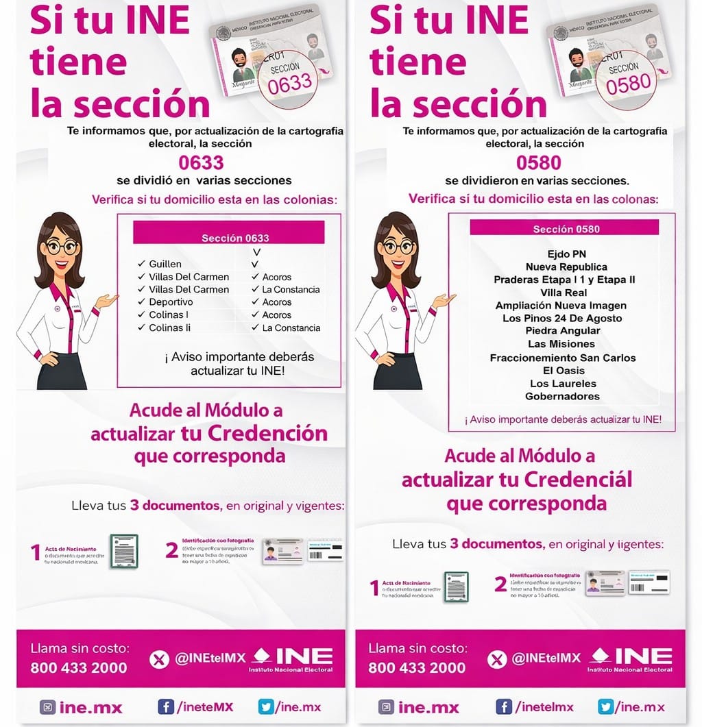Nota Informativa: Refuerza INE Coahuila atención ciudadana en Módulos de Foto credencialización: