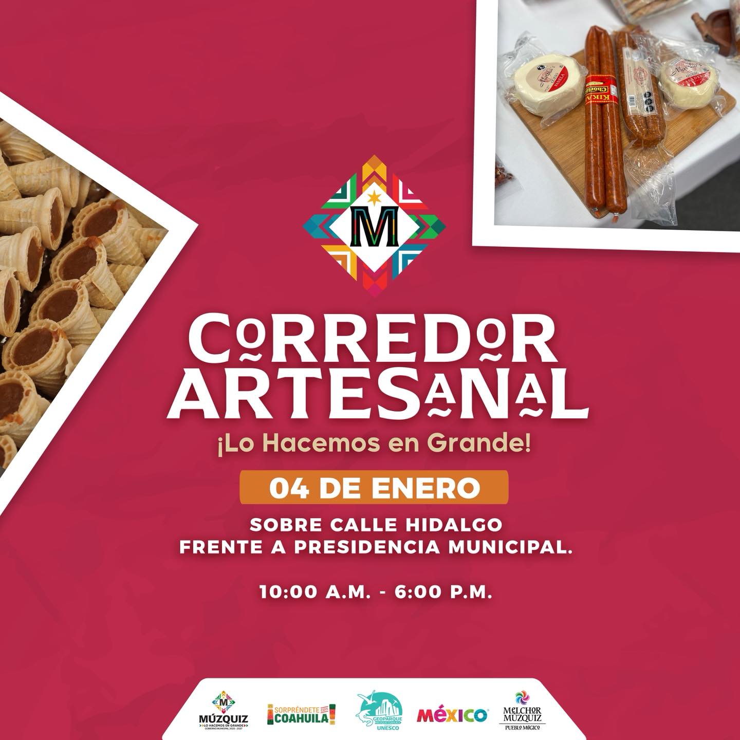 CORREDOR ARTESANAL EN MÚZQUIZ