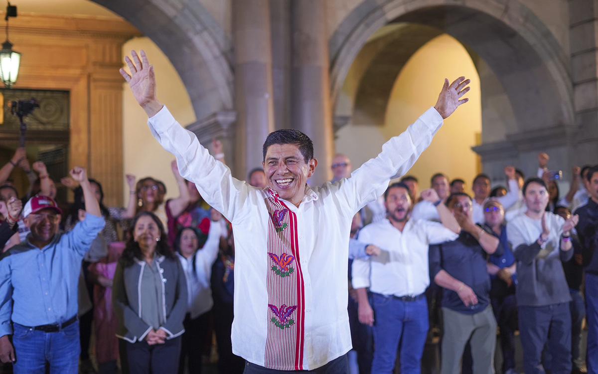 Revocación de mandato en Oaxaca perfila continuidad de Salomón Jara