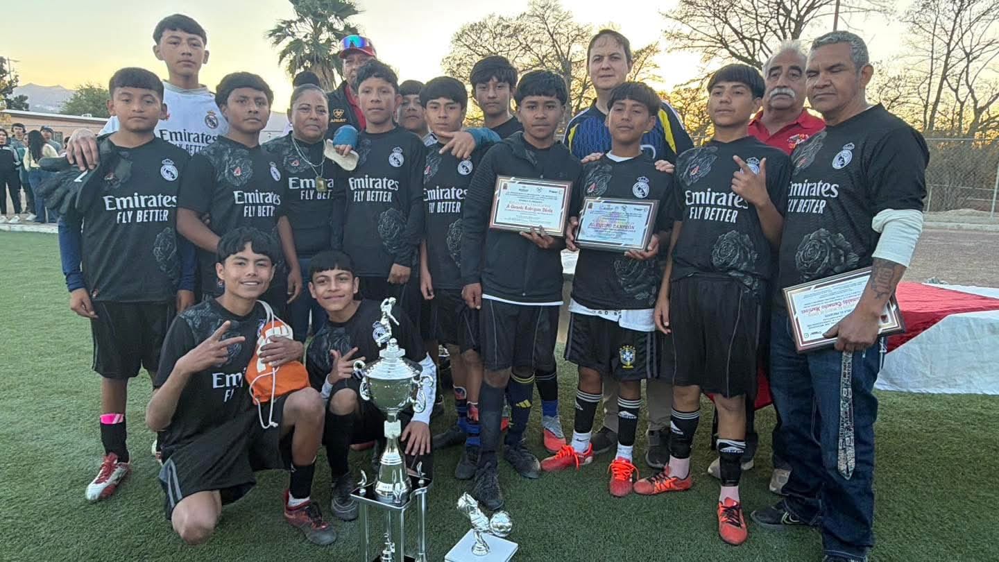 Clausuran con éxito el Torneo de Fut 7 Infantil y Prejuvenil Múzquiz 2026