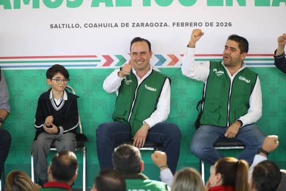Coahuila refuerza infraestructura educativa con programa “Obras Sociales a Pasos de Gigante”