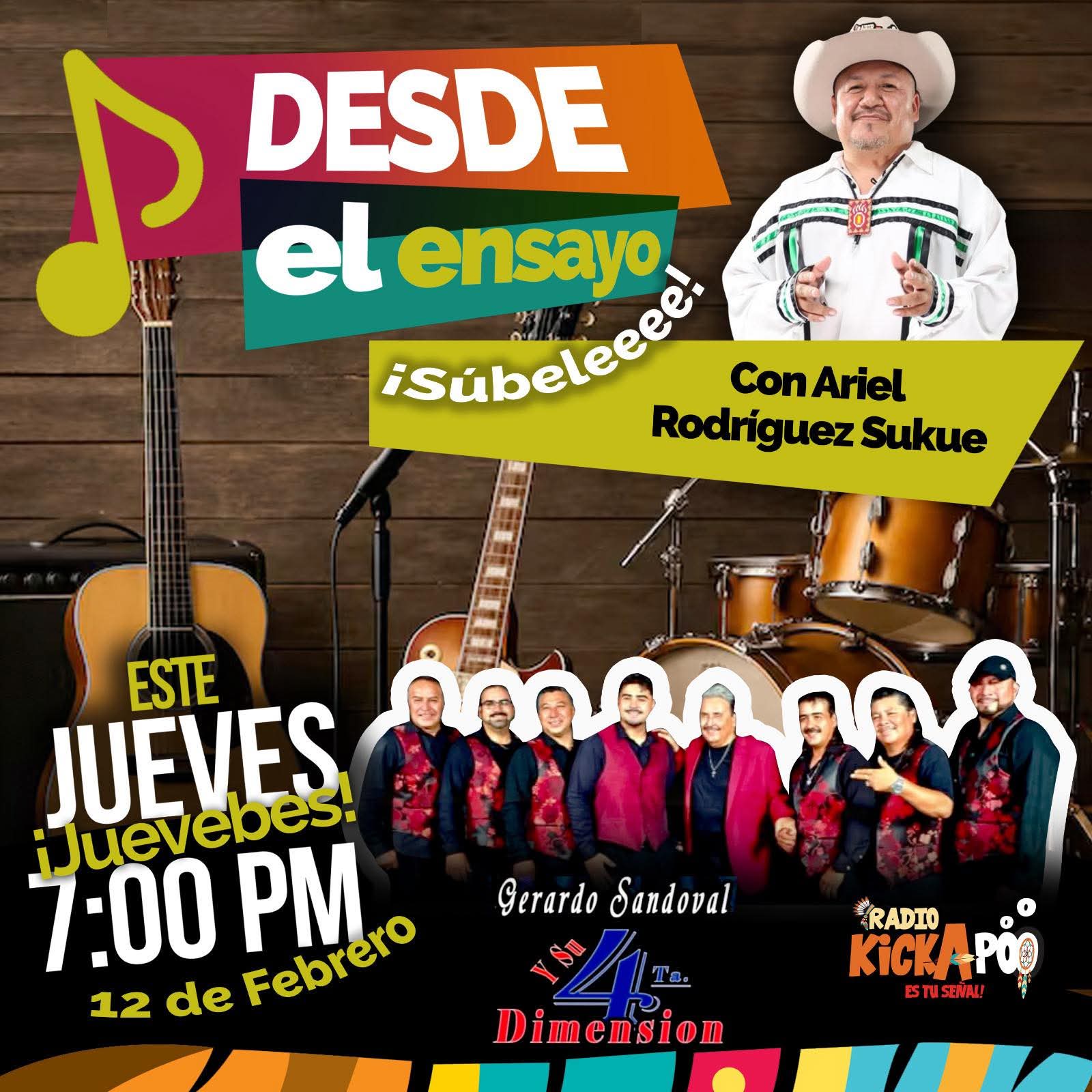 🎶🔥 “Desde el Ensayo” llega este jueves completamente EN VIVO 🔥🎶