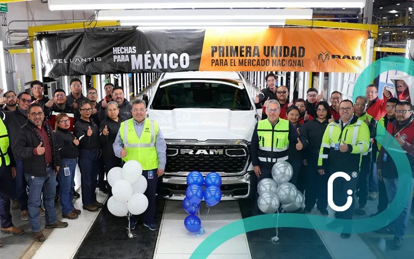 Stellantis ensambla en Saltillo la primera RAM 1500 destinada al mercado mexicano