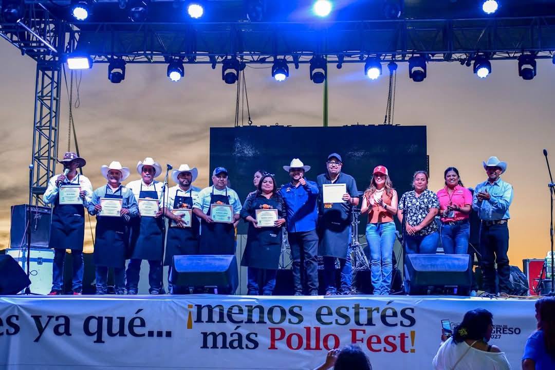 Pollo Fest 2026 reúne a familias y celebra la tradición gastronómica en Progreso, Coahuila