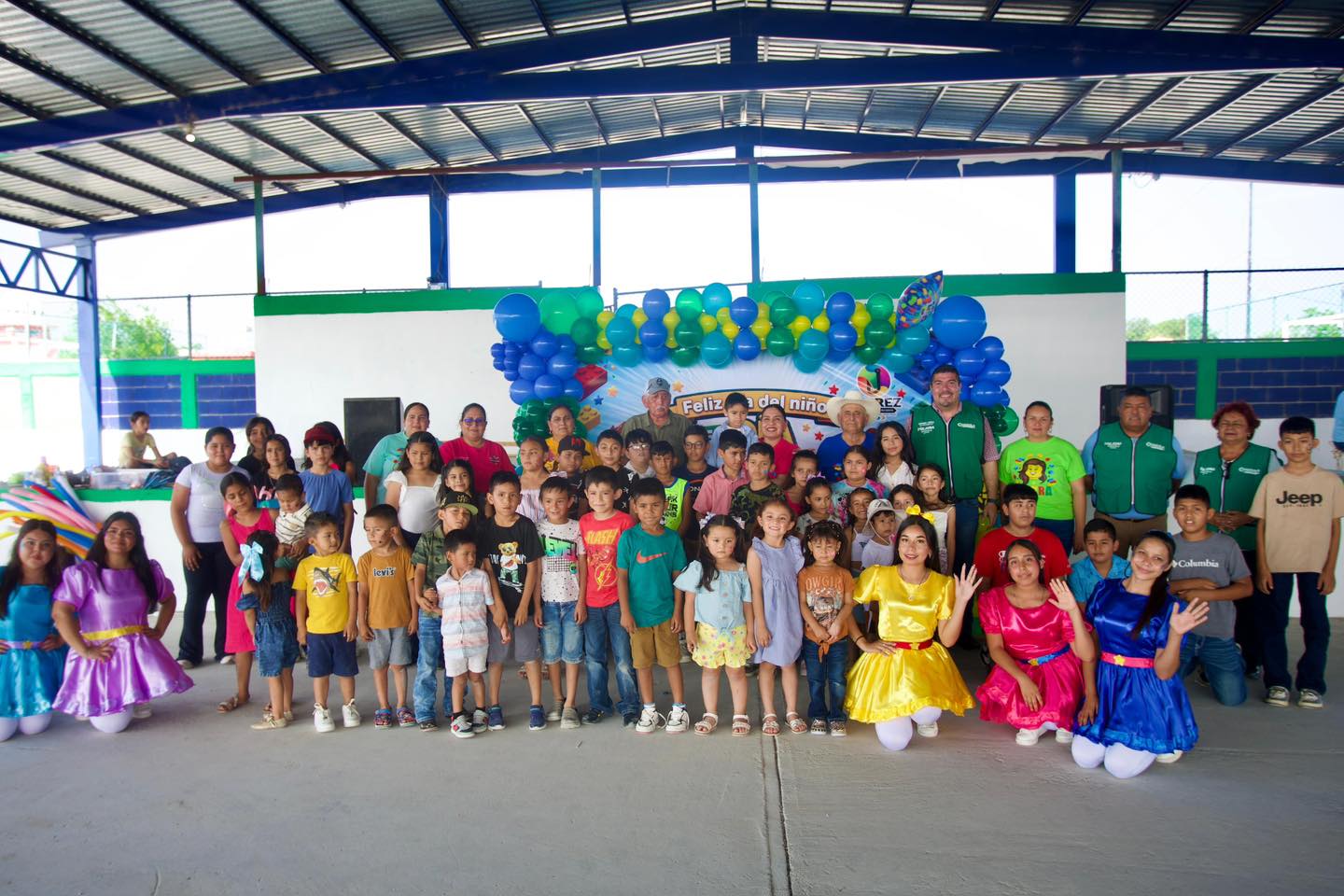 Con gran éxito iniciaron festejos del Día del Niño en Juárez, Coahuila