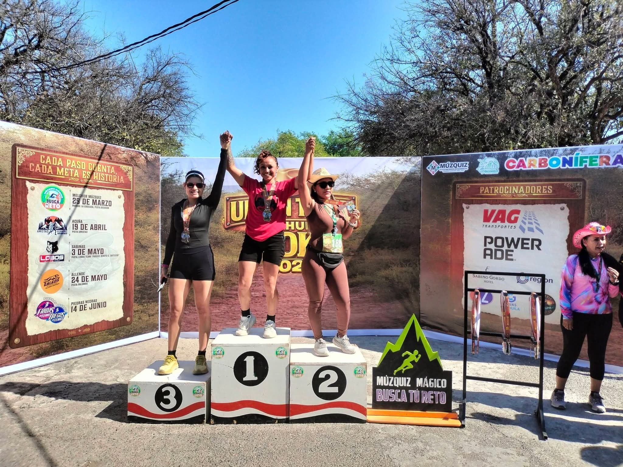 Múzquiz vibra con éxito en la Carrera Unión Trail Coahuila 2026