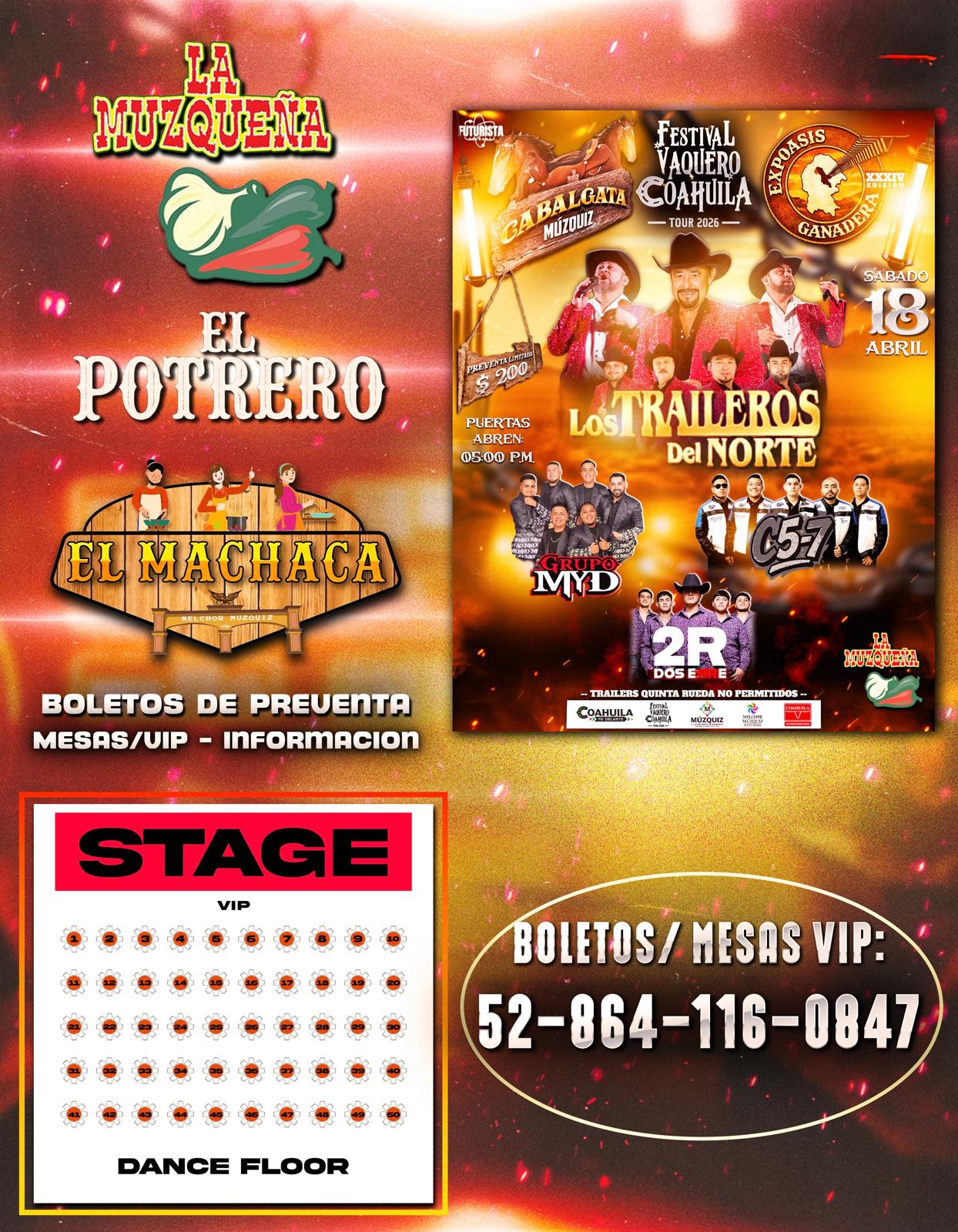 🎶📰 MÚZQUIZ SE PREPARA PARA UNA NOCHE DE ALTO CALIBRE MUSICAL EN LA EXPOASIS GANADERA 2026 🎶📰