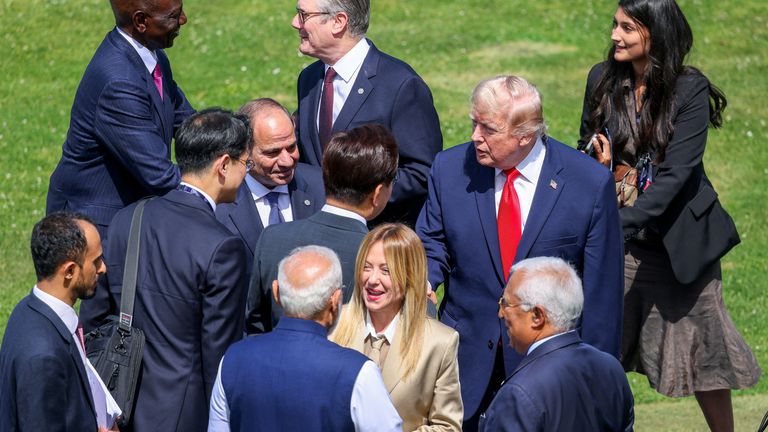 G7 ve con optimismo reunión entre Trump y Zelenski