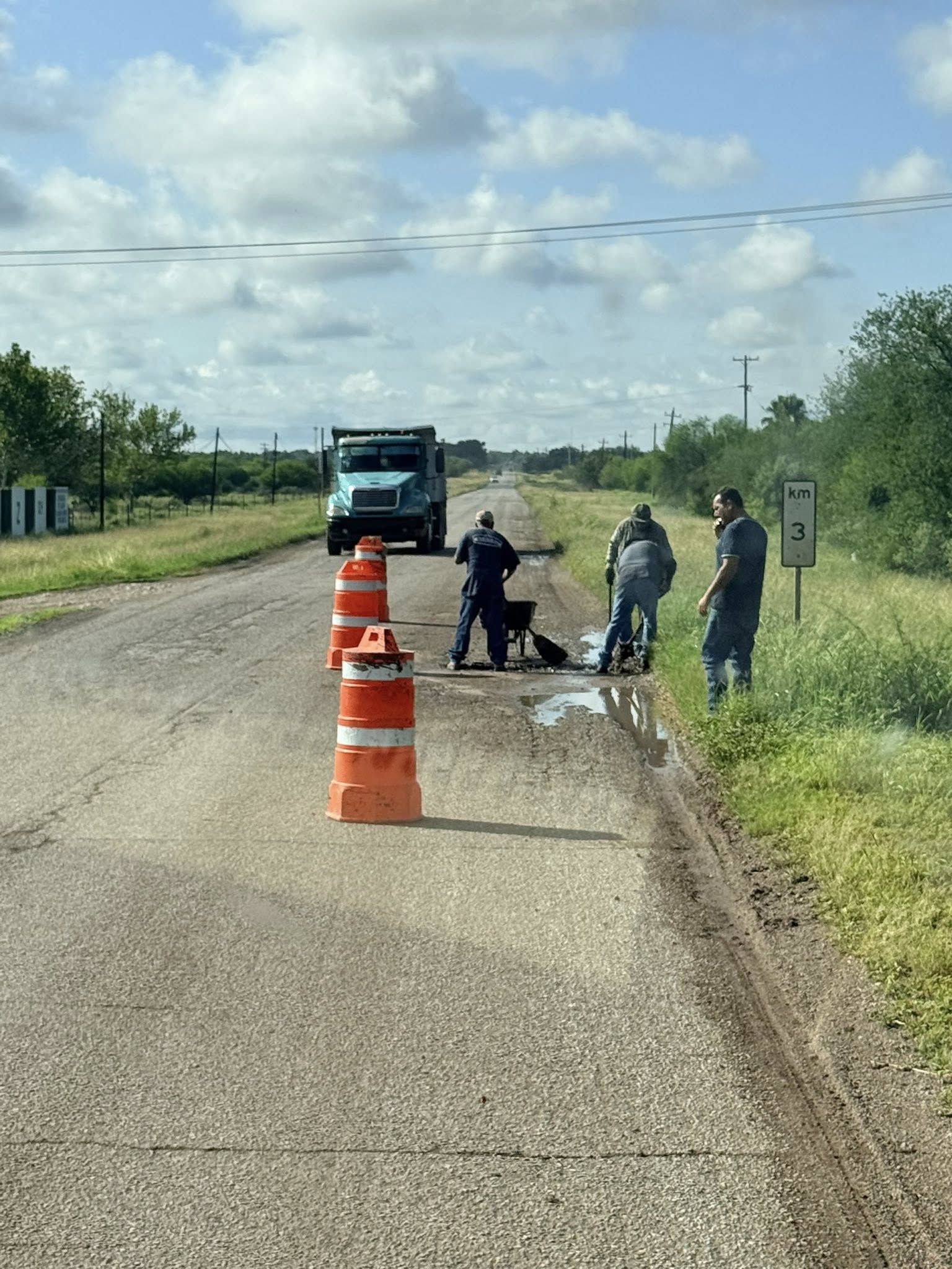 Precauciones en la carretera Múzquiz–Boquillas por trabajos de reparación