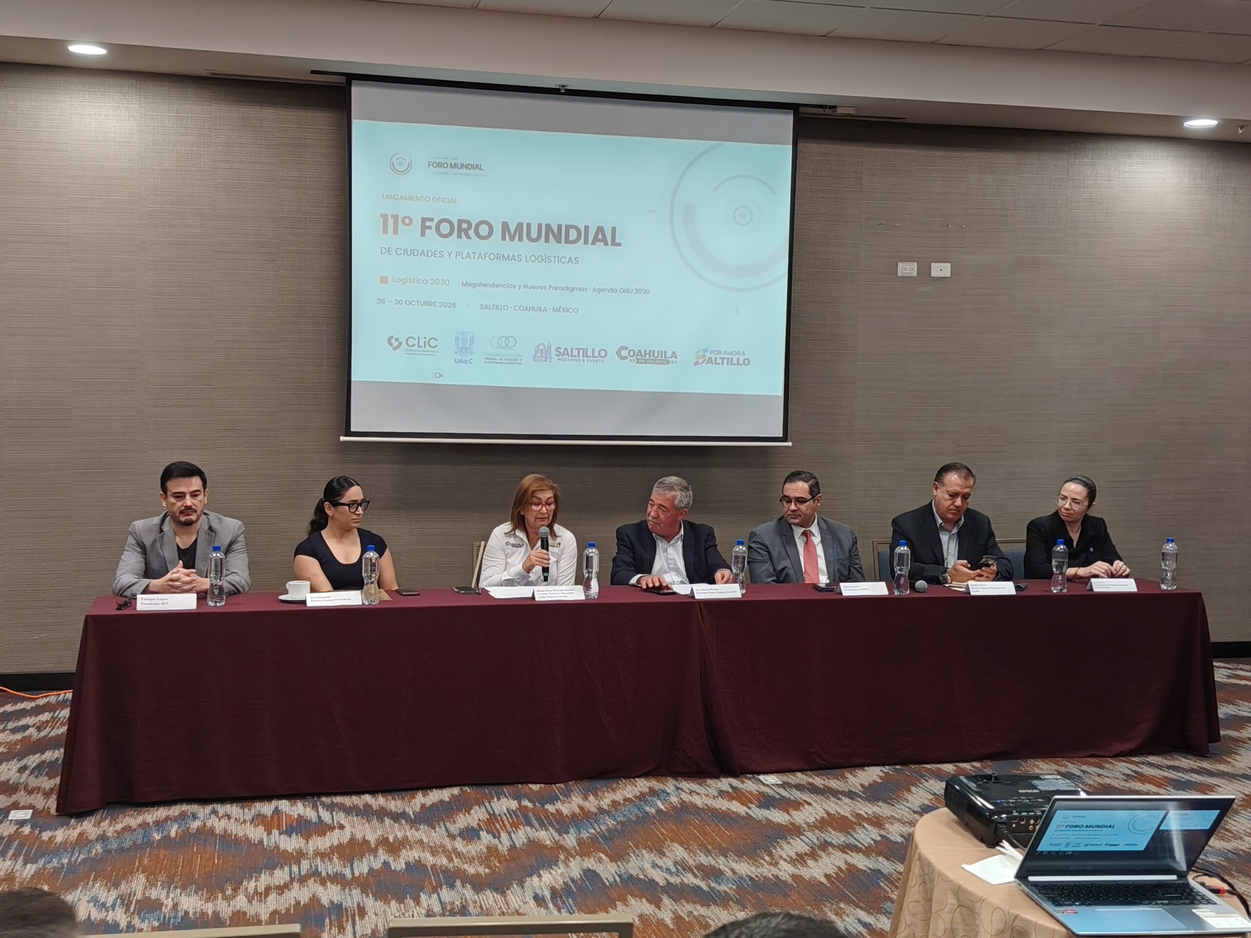 Saltillo será sede del Foro Mundial de Logística 2026